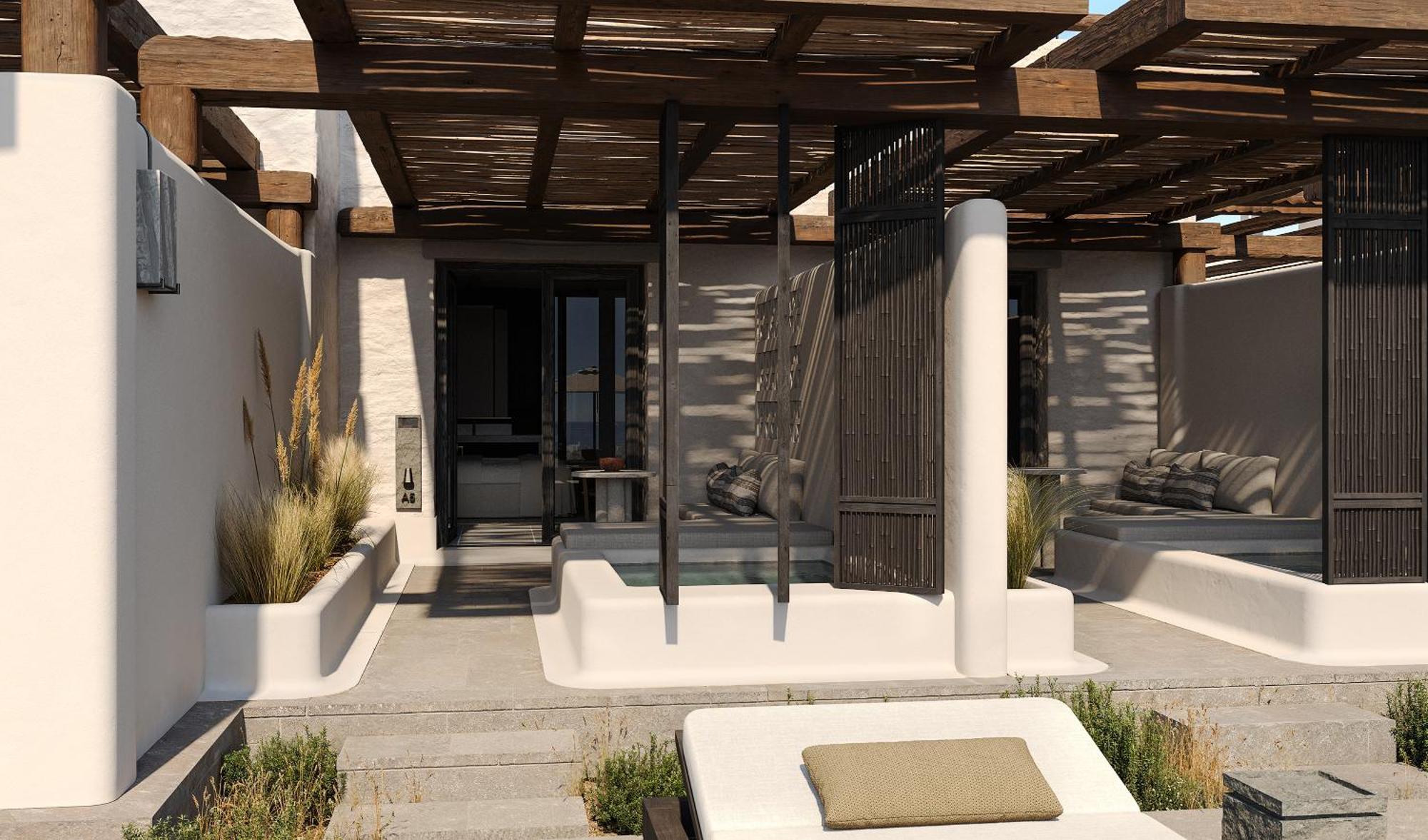 Kalesma Mykonos Hotel Ornos  Phòng bức ảnh
