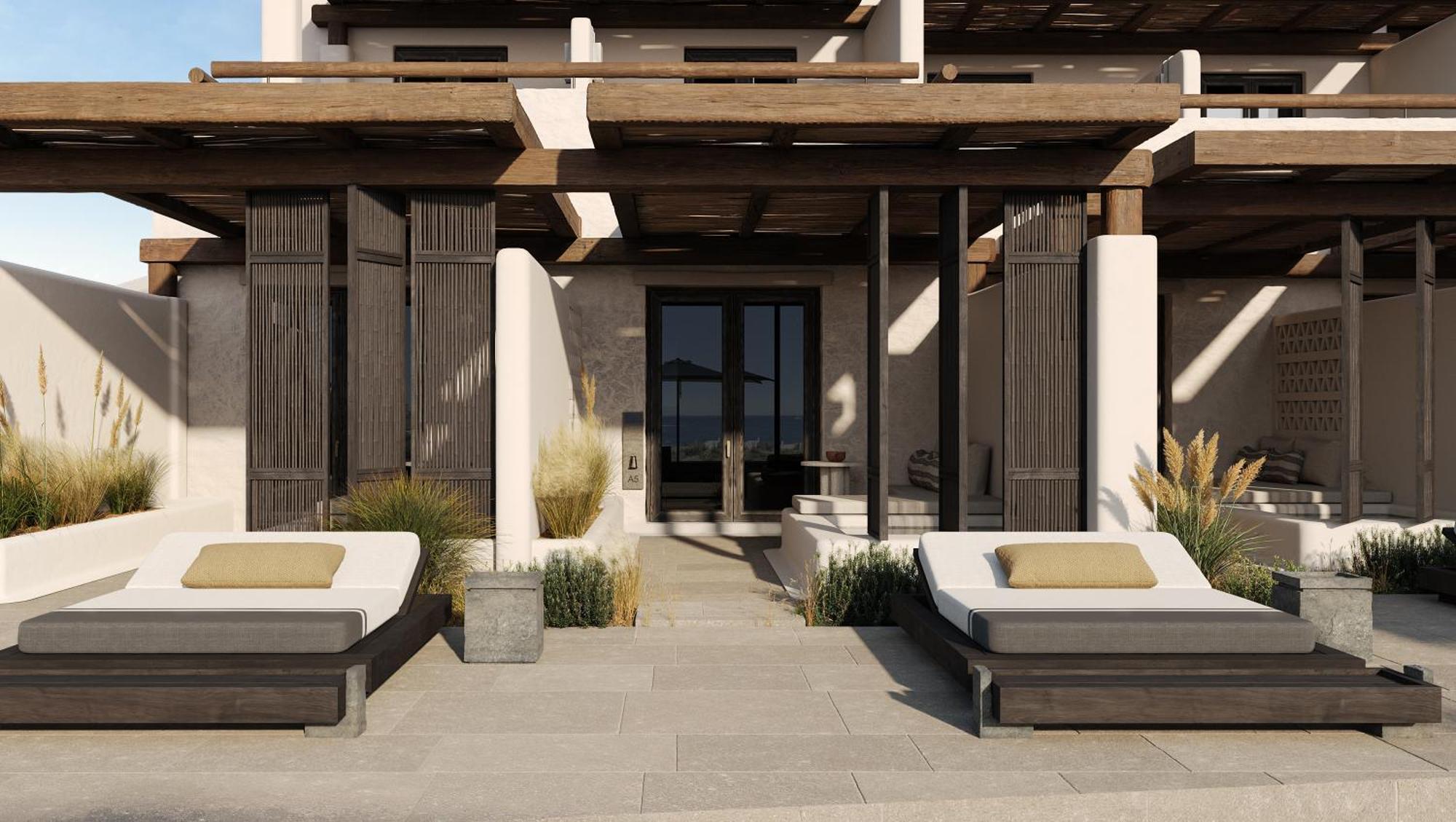 Kalesma Mykonos Hotel Ornos  Phòng bức ảnh