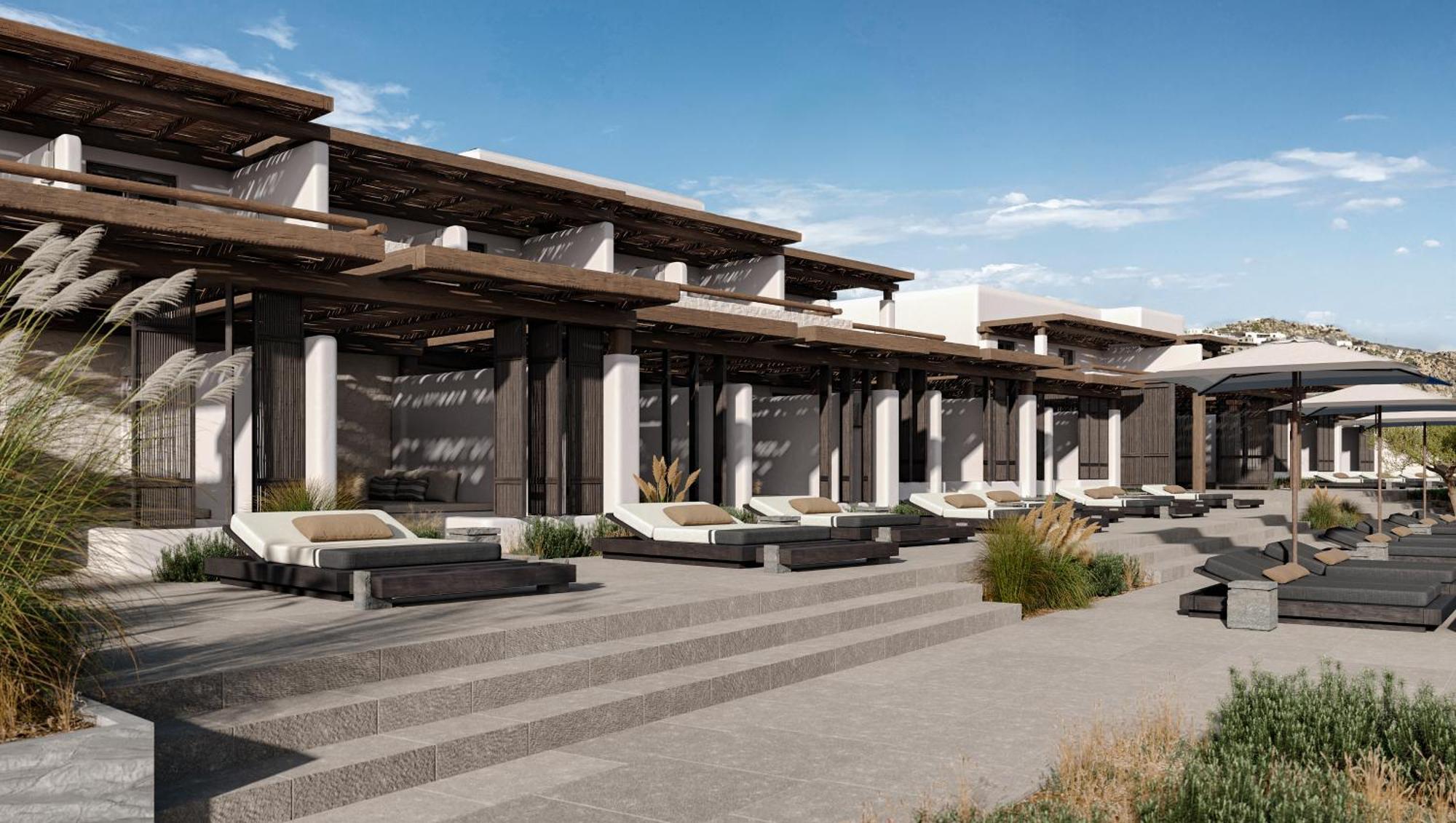 Kalesma Mykonos Hotel Ornos  Ngoại thất bức ảnh